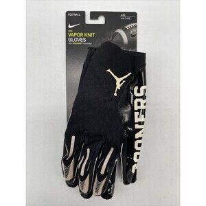 Nike Jordan Vapor Knit Football Gloves Oklahoma Sooners DX5204-029 Mens Size 4XL